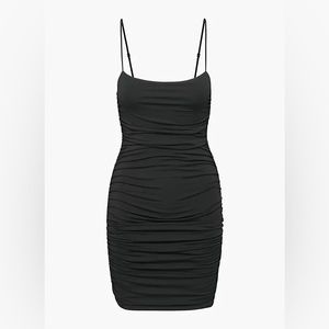 Babaton Contour Ruched Cami Mini Dress